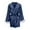 Blue, variant on Nnhblu Plus Size Robes for Women Womens Loungewear Soft Pink Pajamas