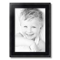 thumbnail image 2 of ArtToFrames 12" x 17" Matte Black with Beads Picture Frame, 12x17 inch Black Wood Poster Frame (WOM-4065), 2 of 8