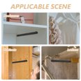 thumbnail image 3 of COMPUKAS 1 Set of Drawer Track Guide Kit Black Plastic for Storage Cabinets, 3 of 7
