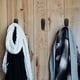 thumbnail image 5 of Solución para organizar el espacio, ganchos de acero inoxidable para pared con proceso de trefilado, perchas de gran capacidad con acabado impermeable (4 piezas), 5 of 5