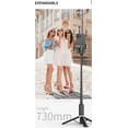 thumbnail image 4 of Tianle Selfie Stick Tripod - Extendable Phone Tripod with Wireless Remote All-in-one Design for Smartphones Compatible with iPhone 15 14 pro max, Samsung, Android, iOS (Black), 4 of 7