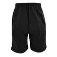 thumbnail image 5 of Aayomet Board Shorts Linen Casual Classic Fit Mens Shorts Drawstring Summer Beach Shorts Men with Elastic Waist and Pockets,Black 3XL, 5 of 5
