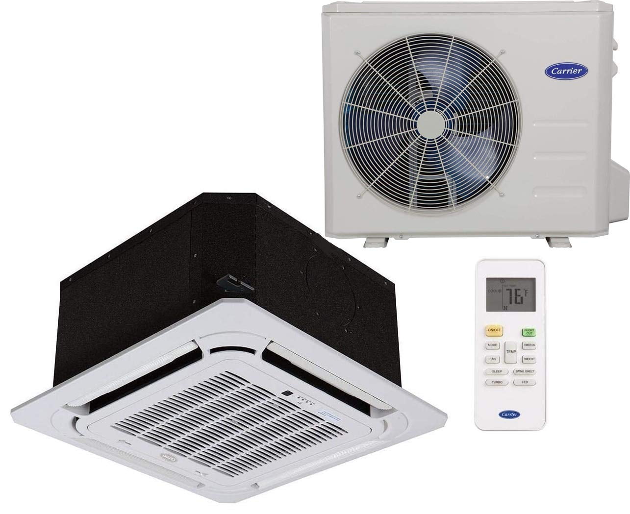 Carrier single zone Ductless heat Pump (Cooling & Heating) Performance