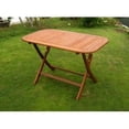 thumbnail image 3 of International Caravan Almeria 5 Piece Wood Patio Dining Set in Natural, 3 of 4