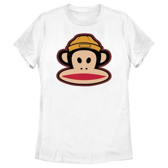 Women's Paul Frank Shoreman Julius  Graphic Tee White Small