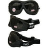Global Vision BIGBENSM Big Ben Motorcycle Goggles (Black Frame/Smoke Lens)