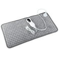thumbnail image 2 of Heating Pad, Electric Heating Pad With Auto Shut Off, Heating Pad With 6 Temperature Levels, Machine Washable(gray, 40*76cm), 2 of 3