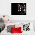 thumbnail image 4 of Nawypu Vintage Headphone And Microphone Posters 90s Music Studio Canvas Art Prints Home Decor Wall Decoration Painting Picture Living Room Bedroom Print Poster, 4 of 4