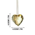 thumbnail image 3 of Crystal Suncatchers Hanging Prisms - Colored Glass Pendant Sun Catchers, Christmas Tree Decor Accents, Window Hanging Crystals for Home & Holiday Decor, 3 of 4