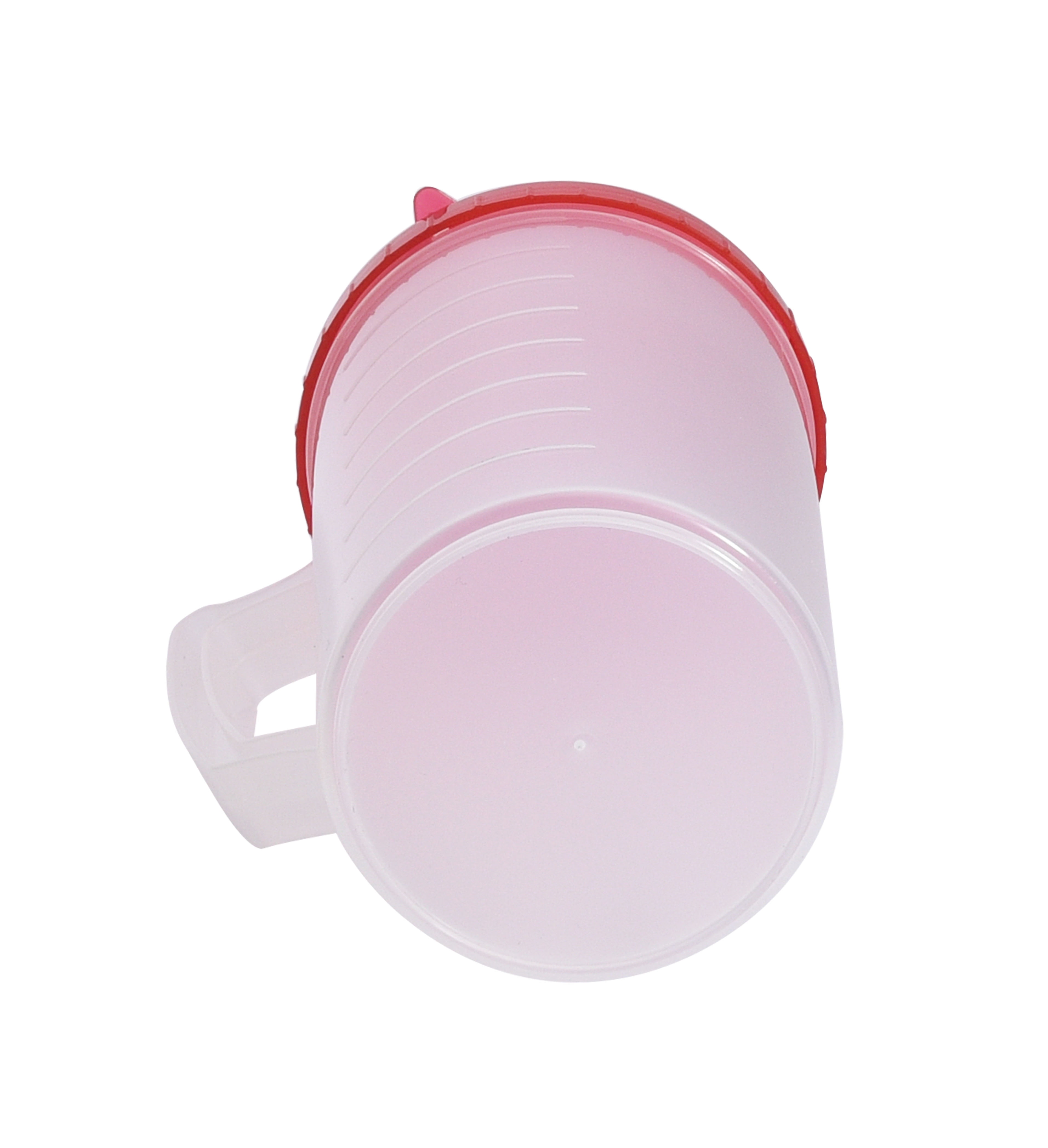 Mainstays 1 Pint Red Mix & Serve Container