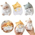 thumbnail image 3 of Cute Cat Stress Relief Toys PU Slow Rising Squeeze Antistress Ball, 3 of 9