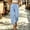 Light Blue, variant on Women's Loose Cuffed Long Pants Baeitkot Women's Fashion Casual Solid Color Elastic Waist Pocket Loose Cuffed Long Pants White XXL