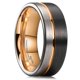 thumbnail image 1 of Alianza de boda King Will LOOP, carburo de tungsteno, 8 mm, oro rosa, 1 of 7
