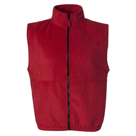 Fleece Print Vest - 3010 Vest Sierra Pacific Poly Fleece Men's Everyday