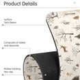 thumbnail image 4 of Yayeee Faucet Mat for Kitchen Sink 30" Diatomite Long Splash Guard Pad, Beige Christmas Forest, 4 of 7