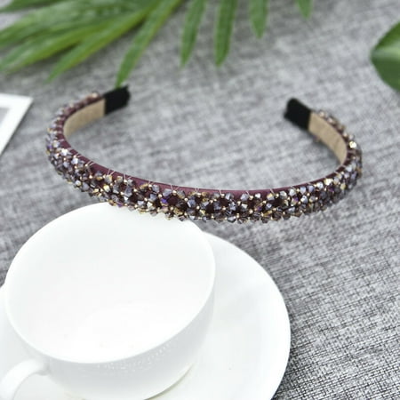 - COOL Women\'s Girl\'s Crystal Diamante Bling Headband Alice Band Hair Accessory