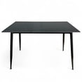 thumbnail image 3 of Juego De Comedor 4 Sillas Mesa Rectangular Vanguardista gris oscuro 5, 3 of 6