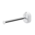 thumbnail image 1 of Foldable Stainless Steel Wall Organizer, 90-Degree Rotating Rack for Hangers, No-Drill Installation, 1 of 8