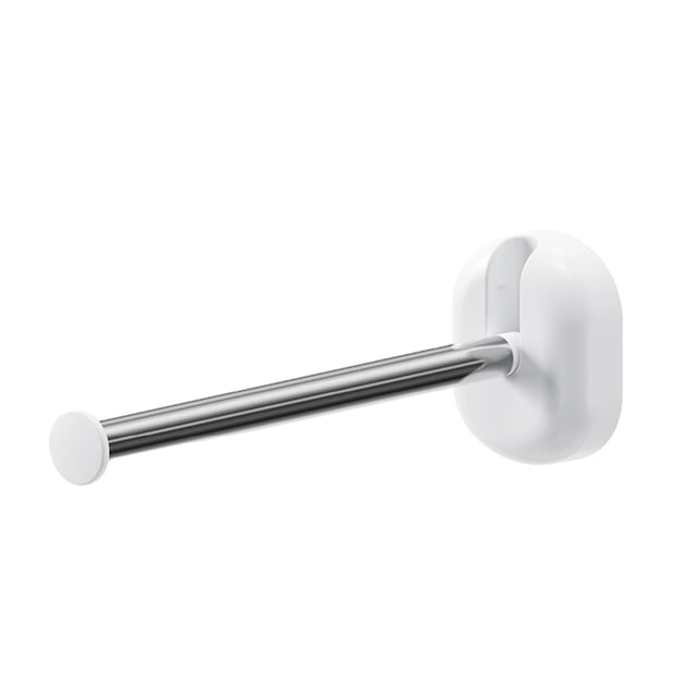 Foldable Stainless Steel Wall Organizer, 90-Degree Rotating Rack for Hangers, No-Drill Installation