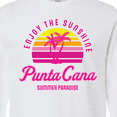 thumbnail image 4 of Inktastic Enjoy the Sunshine Punta Cana Summer Paradise Long Sleeve T-Shirt, 4 of 5