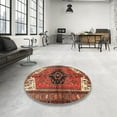 thumbnail image 3 of Ahgly Company Indoor Rectangle Traditional Red Persian Area Rugs, 6' x 9', 3 of 6