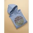 thumbnail image 3 of Don't Stop Smiling Groovy Style Hoodie Women -Image by Shutterstock, Female Small, 3 of 4