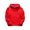 kids hoodies :Red, variant on Krdevn Kids Solid Pullover Hoodie Contrast Inner Lining Kangaroo Pocket Thick Soft Long Sleeve Casual Base Sweatshirt,7-8 Years