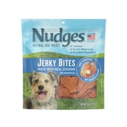 Blue Buffalo Nudges Jerky Bites Natural Dog Treats, Chicken, 16oz Bags
