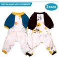 thumbnail image 3 of 2 Pack Pajamas for Small Dogs, Puppies, Cats Comfortable Soft Cotton Outfit, 3 of 7