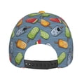 thumbnail image 6 of Balery Baseball Cap Adjustable Size for Running Workouts and Outdoor Activities All Seasons Dad Hat(Fruit Ice Cream), 6 of 9