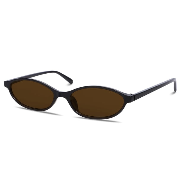 Gafas de Sol Ovaladas Retro GUVIVI para Mujer con Protección UV400