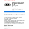thumbnail image 2 of Front Right Brake Caliper - Compatible with 2004 Nissan Pathfinder Armada 5.6L V8 - Power Stop, 2 of 2