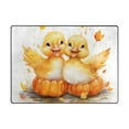 thumbnail image 2 of Cute Ducks Area Rugs Soft Non-Slip Floor Mats Large Nursery Carpets Doormat for Living Room Bedroom Hotel Decor 63"x48", 2 of 7