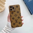 thumbnail image 1 of Funda De Cuero De Agujero Fino De Flor Antigua Adecuada Para iPhone 14 Pro 13 11 promax 12 7 8 plus, 1 of 4