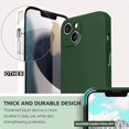 thumbnail image 4 of Original Square Liquid Silicone Phone Case For iPhone 15 14 13 12 11 Pro Max Mini XS Max X XR 8 7 Lens Protection Cover Coque, 4 of 5