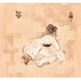 thumbnail image 2 of Wiley, Marta 28x26 Gold Ornate Wood Framed with Double Matting Museum Art Print Titled - Cashmere Silk I, 2 of 4