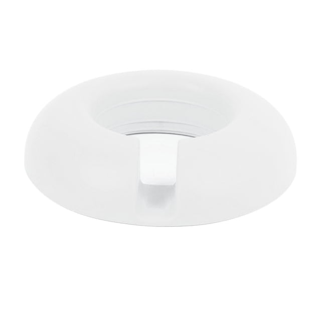 Bol à Collations 4 Compartiments en Silicone Rond Réutilisable pour Tasse de 40 Oz Regarder des Films Jouer à des Jeux