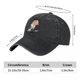 thumbnail image 4 of Gorra de béisbol con diseño de corazón de Snoopy y Charlie Brown de Peanuts, gorra de béisbol con diseño de dibujos animados para exteriores, gorra de béisbol con protección solar para parejas y mujer, 4 of 5