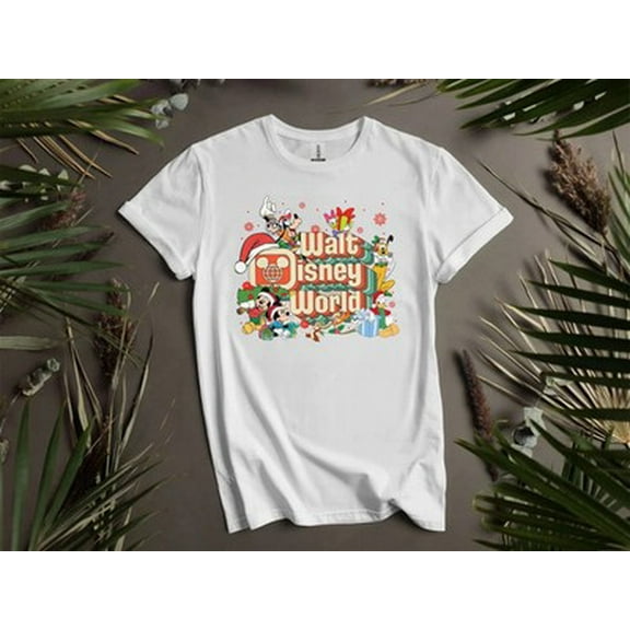 Disney Walt Disney World Happy Holiday T-shirt 2025 Unisex,S-5XL