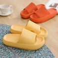 thumbnail image 2 of Pillow Slippers for Women and Men, Soft Summer Cloud Sandals, Non Slip Quick Drying Shower Slides, Cushioned Thick Sole, Comfort Indoor and Outdoor Shoes, 2 of 10