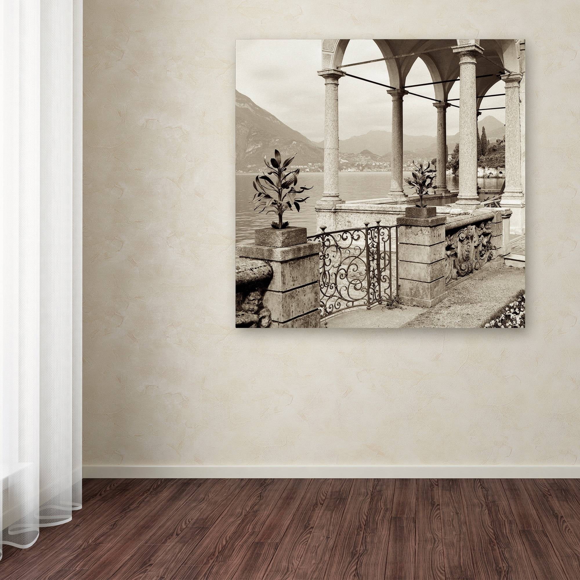 Alan Blaustein 'Lombardy VII' Canvas Art