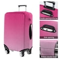 thumbnail image 5 of Pink Gradient Leopard Print Luggage Cover Fashion Suitcase Cover Baggage Covers Fit 25-28 Inch Luggage (Go Travel), 5 of 5
