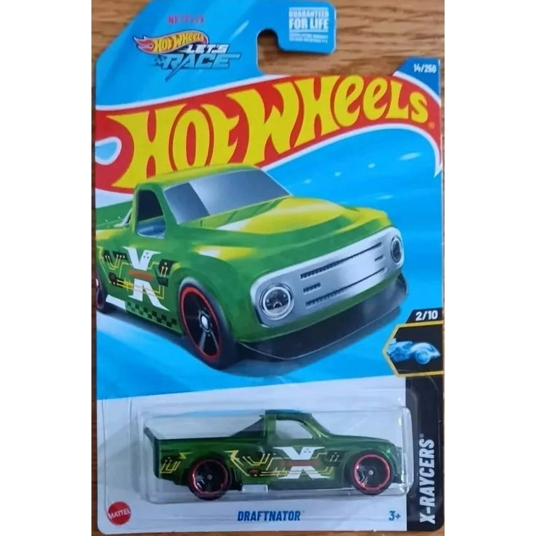 HW 2025 Hot Wheels Draftnator X-RAYCERS 2/10 NETFLIX #14/250 GREEN