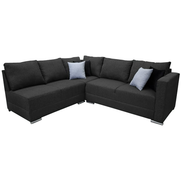 Sala esquinera Tempo 215 x 255 cm Gris Oxford EL BAZAR STORE Sala en esquina