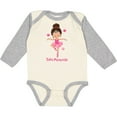 thumbnail image 3 of Inktastic Ballerina Tutu Princess Girls Long Sleeve Baby Bodysuit, 3 of 5