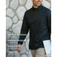 thumbnail image 4 of AIR-Endeavor Quarter Zip Pullover Men S-4XL Mens 1/4 Zip Golf Sweater Jacket, 4 of 4