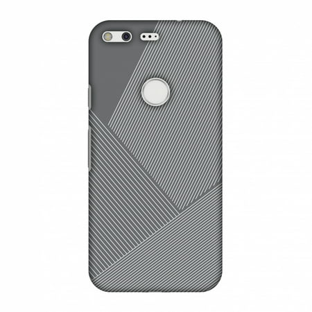 Carbon Star Snap - Google Pixel Case, Premium Handcrafted Designer Hard Shell Snap On Case Printed Back Cover with Screen Cleaning Kit for Google Pixel, Slim, Protective - Carbon Fibre Redux Stone Gray 1