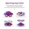 thumbnail image 3 of 2 Pcs Mini Pops Jouet Fidget Porte-Clés Anti-Stress Soulagement de l'Anxiété Sensoriel à Bulles, Bleu, 3 of 6