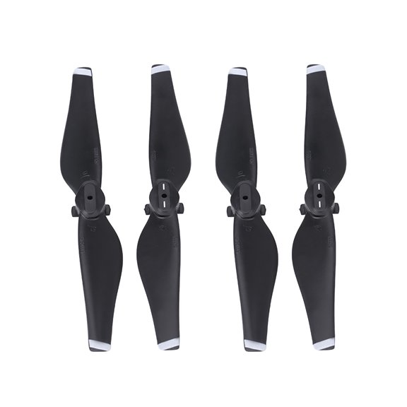 2 par/set CW CCW hélices de liberación rápida hoja de cuadricóptero para Mavic Air Drone (raya blanca) YUNYI BRAND  Deportes