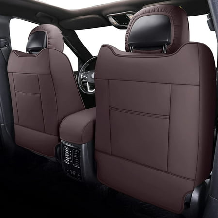 Front And Back Seat Covers 5 Pieces Custom Leatherette Cushions For Jeep Grand Cherokee 2018 2021 Waterproof Protector Full Set Brown Canada - Jeep Cherokee Rear Seat Back Protector Front And Back Seat Covers 5 Pieces Custom Leatherette Cushions For Jeep Grand Cherokee 2018 2021 Waterproof Protector Full Set Brown Canada - Jeep Cherokee Rear Seat Back Protector